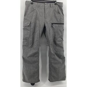 Burton Men's Living Lining Snowboarding Pants Cargo, Waterproof Size XL